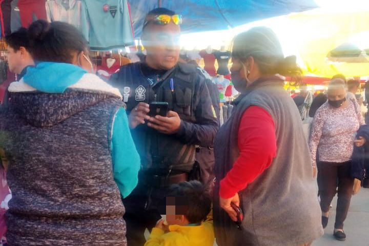 Ubican a menor reportado como perdido en el mercado de Huamantla